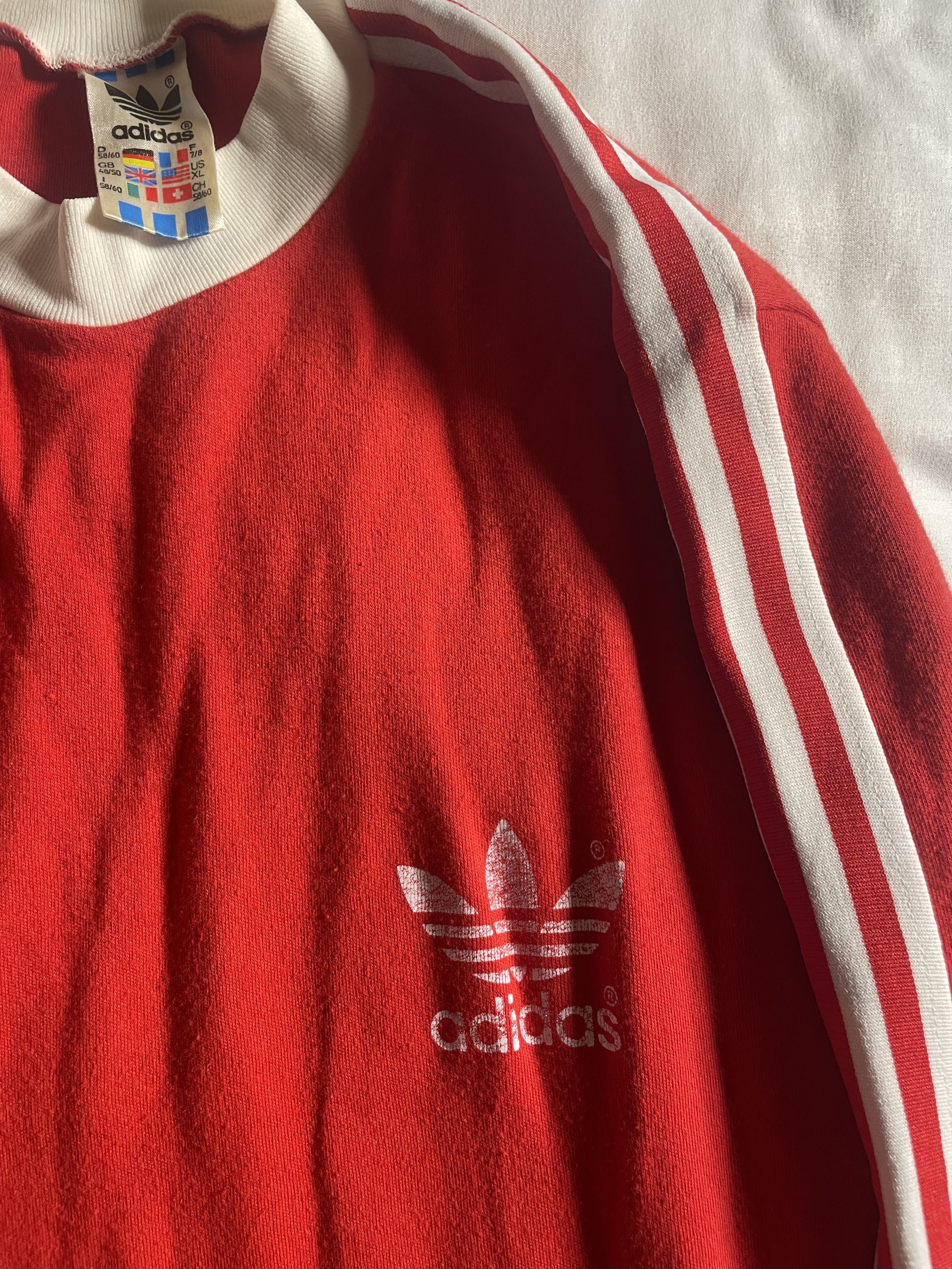 Adidas Vintage Adidas Longsleeve Size US XL / EU 56 / 4 - 3 Thumbnail