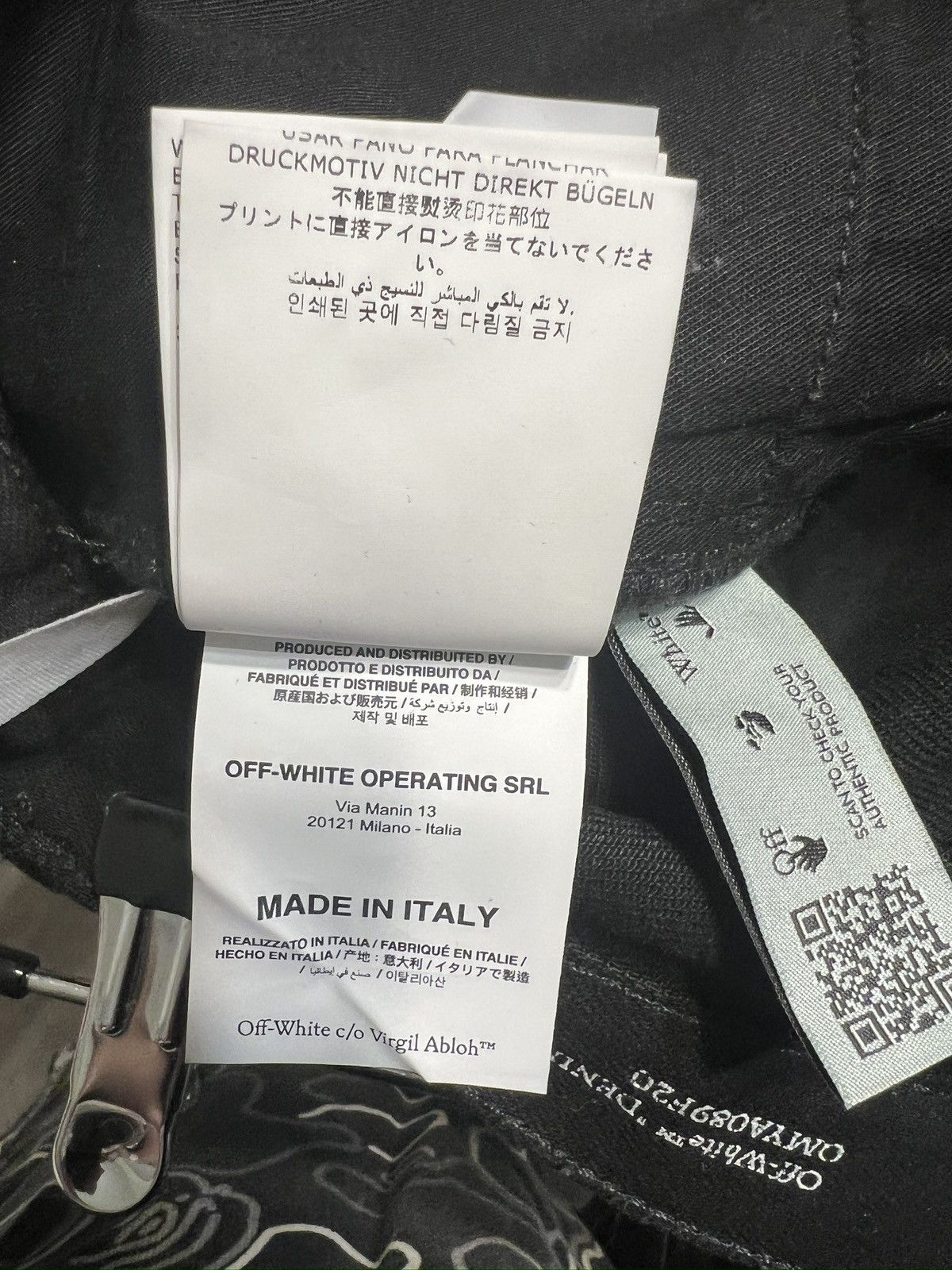 Off-White Off-White “Paperclip” Slim-Straight Denim Size US 32 / EU 48 - 13 Thumbnail