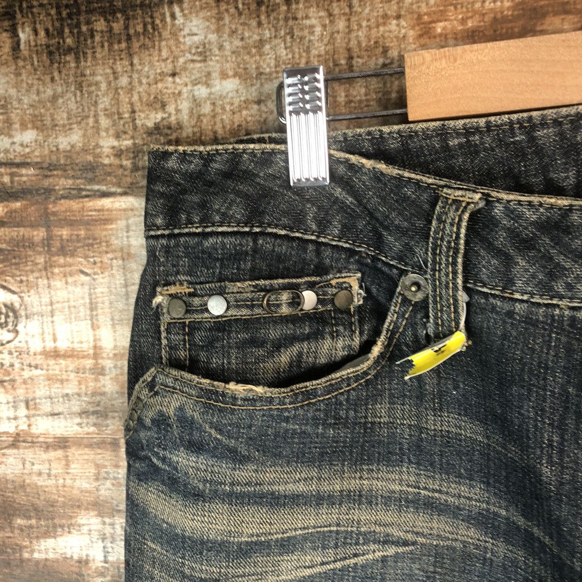Vintage DL Japanese Brand Blue Denim Pants #C301 Size US 34 / EU 50 - 7 Thumbnail