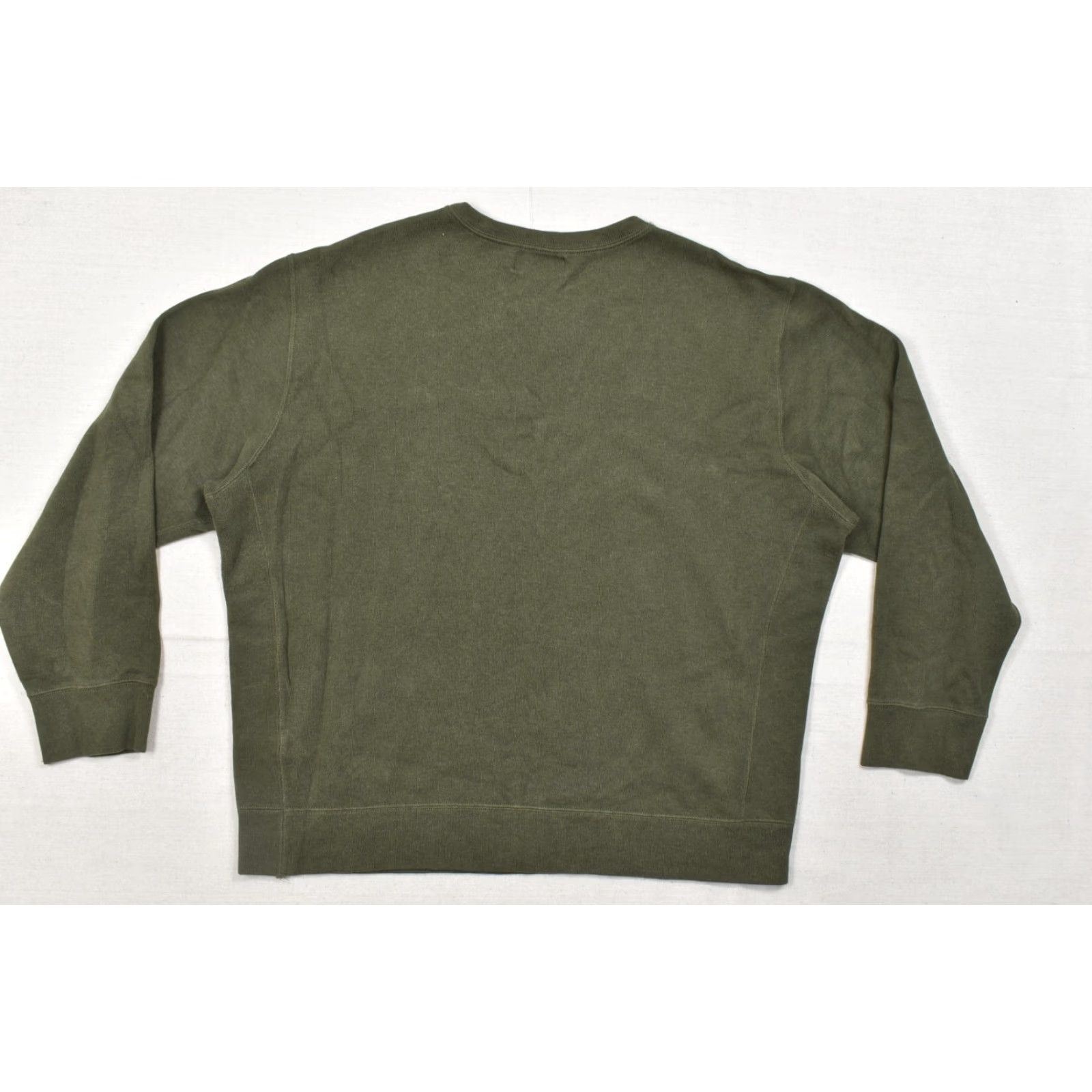 Polo Ralph Lauren Polo Ralph Lauren Sweater XXL Olive Green Crewneck 100% Cotton Pullover Mens Size US XXL / EU 58 / 5 - 8 Thumbnail