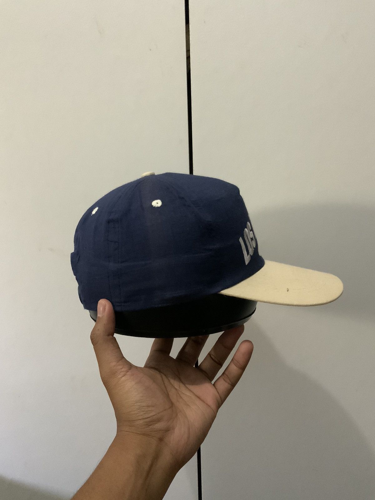 Vintage Los Angeles Embroidery Indigo Hat Size ONE SIZE - 5 Thumbnail