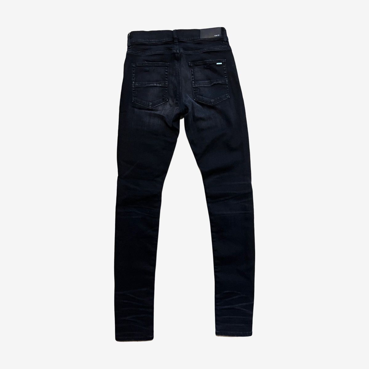 Amiri Amiri MX1 Plaid Thrasher Jeans Black Size US 31 - 2 Thumbnail