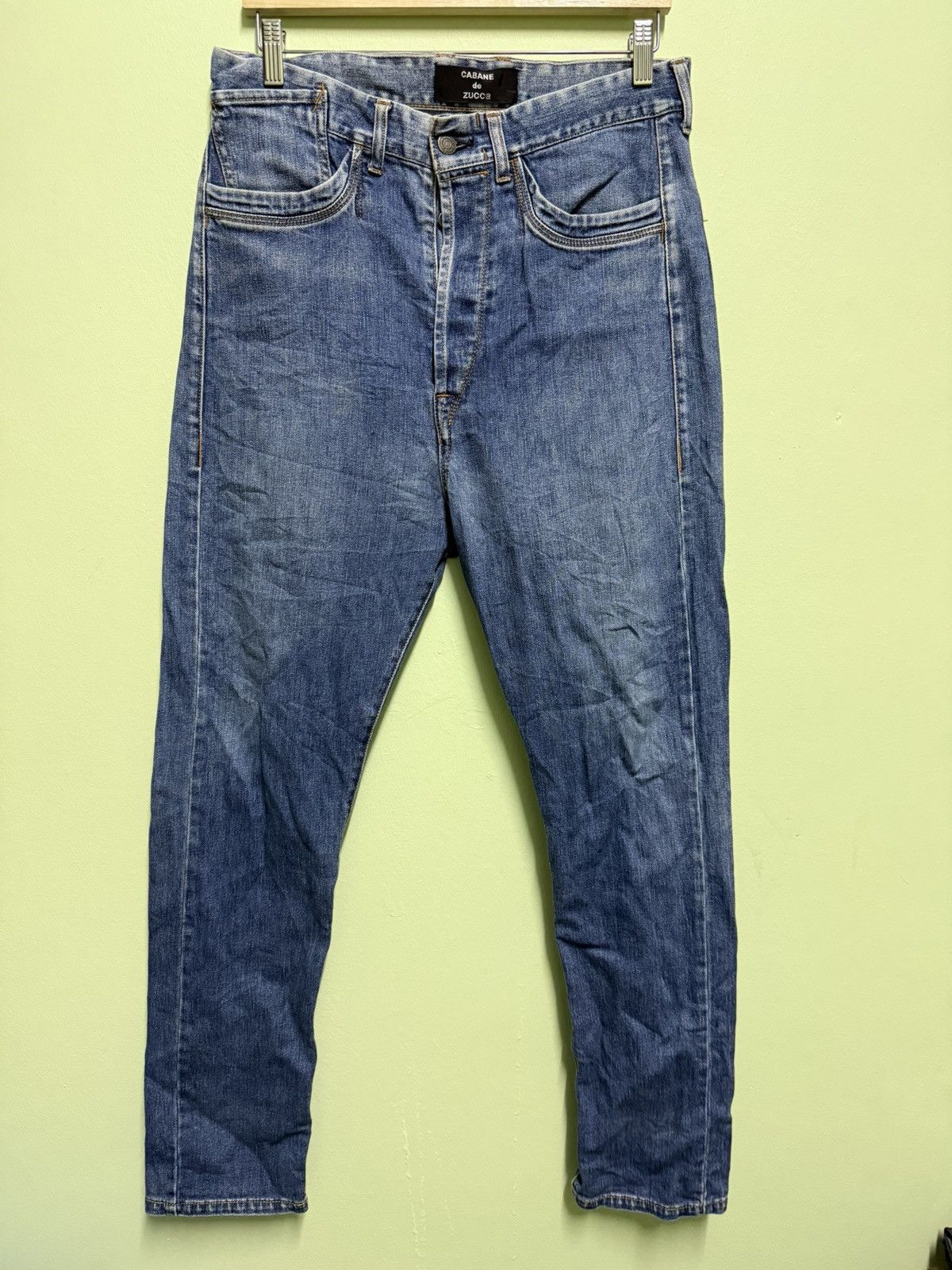 CABANE de ZUCCa Vintage Cabane De Zucca Jeans Size US 32 / EU 48 - 2 Thumbnail