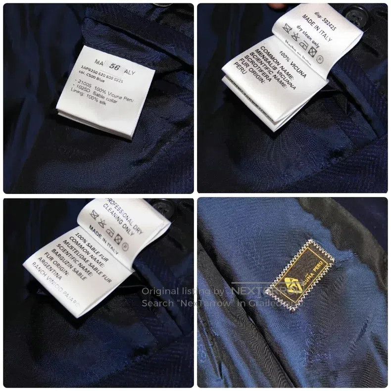 Brioni Brioni Pure Vicuña Fleece Short Overcoat Size US XL / EU 56 / 4 - 9 Thumbnail