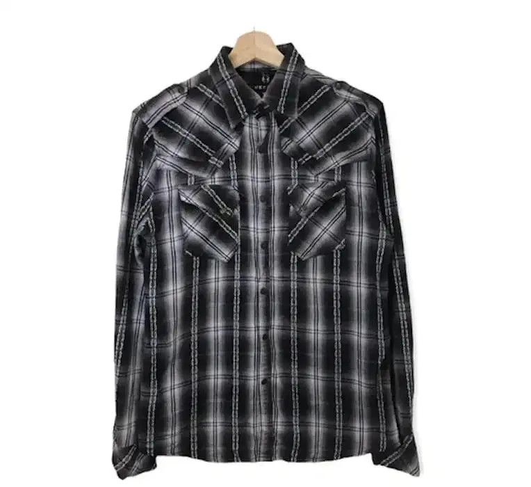 Japanese Brand Japanese Brand Omkoe Seditionaries Nice Design Flannel Shirt Size US M / EU 48-50 / 2 - 1 Thumbnail