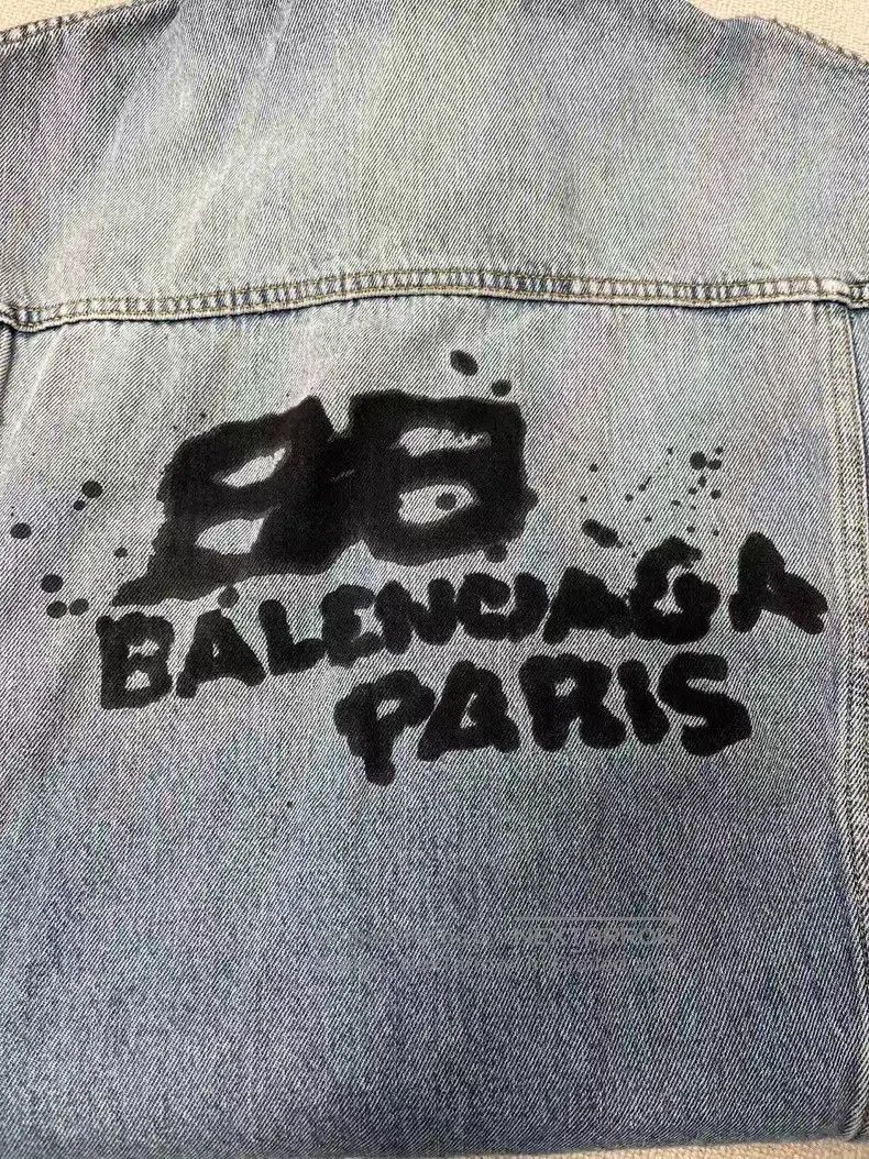Balenciaga Balenciaga Logo Letter Pattern Single Breasted Jacket Size US S / EU 44-46 / 1 - 3 Thumbnail