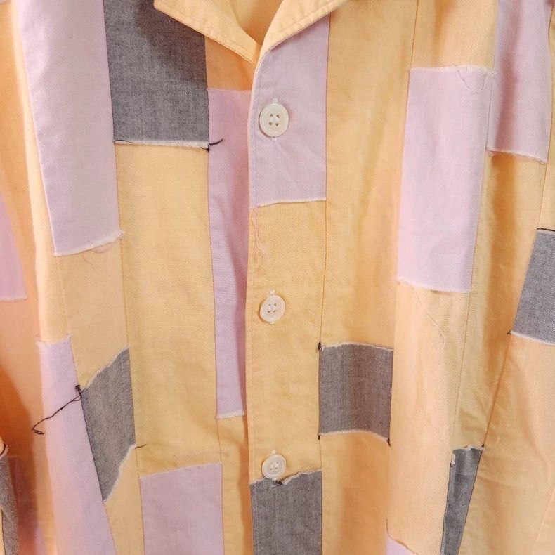 Comme des Garcons Comme Des Garcons Patchwork short-sleeved shirt Size US S / EU 44-46 / 1 - 3 Thumbnail