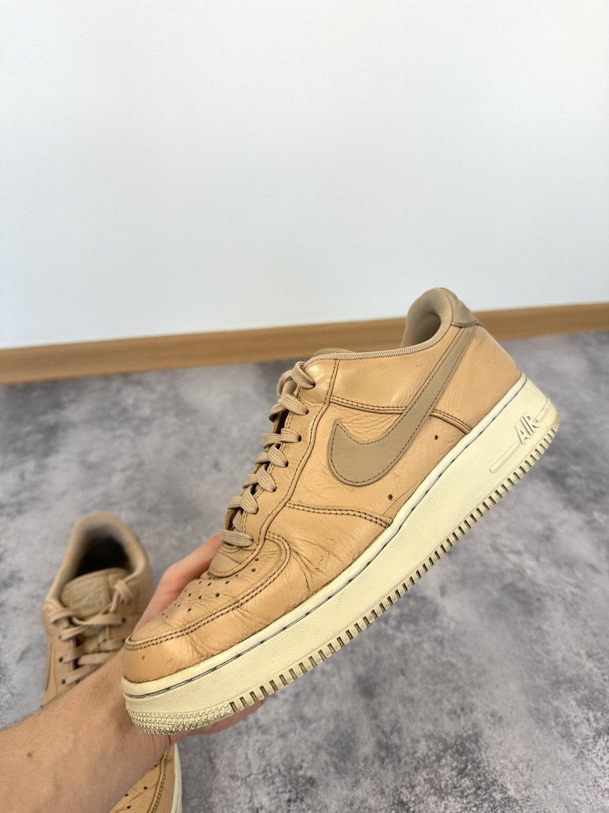 Nike Vintage Nike Air Force 1 Low Vachetta Tan Y2K Sneakers Shoes Size US 9.5 / EU 42-43 - 4 Thumbnail