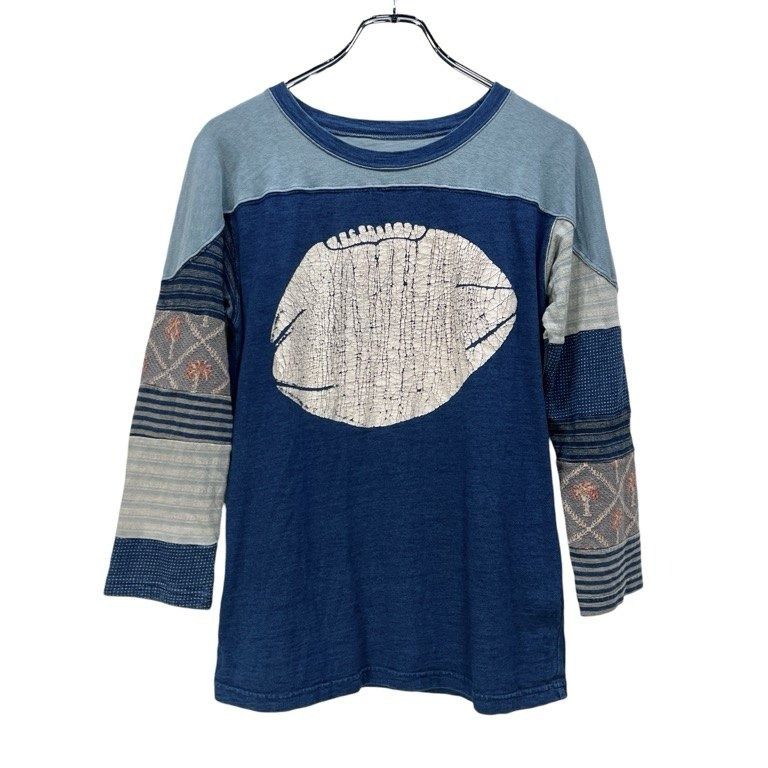 Kapital OFFER OK 🔥 KAPITAL PATCHWORK LONG SLEEVE TEE T SHIRT Size US S / EU 44-46 / 1 - 1 Thumbnail