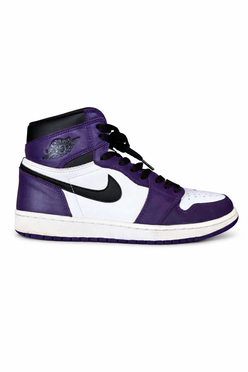 Jordan Brand Nike Air Jordan 1 Retro High OG Court Purple – Size 8.5 Size US 8.5 / EU 41-42 - 1 Thumbnail