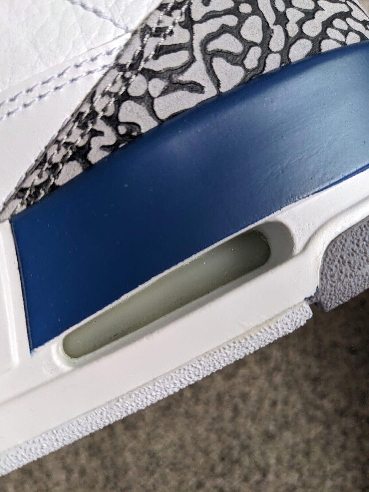 Jordan Brand 2011 Nike Air Jordan 3 III Retro OG True Blue 136064 104 Size US 10.5 / EU 43-44 - 6 Thumbnail