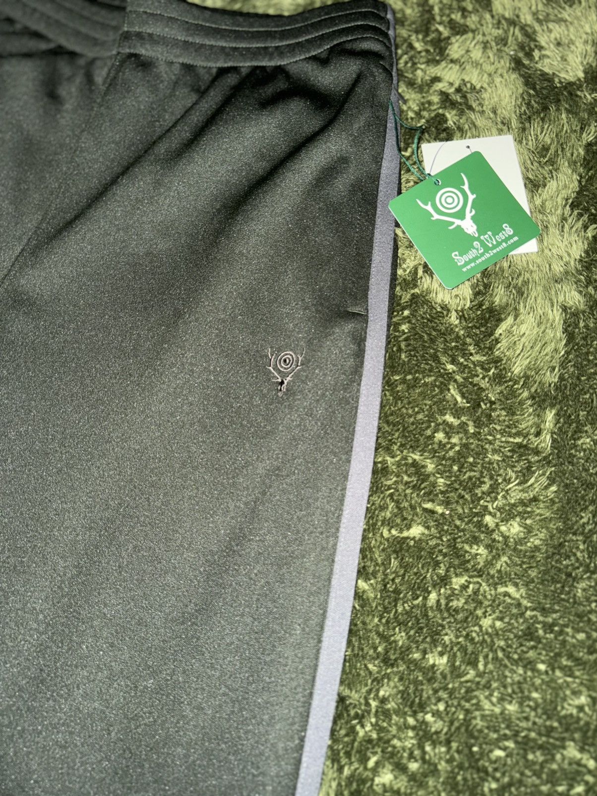 South2 West8 [S] South2 West8 Relaxed Fit Track Pants Khaki Size US 32 / EU 48 - 2 Thumbnail