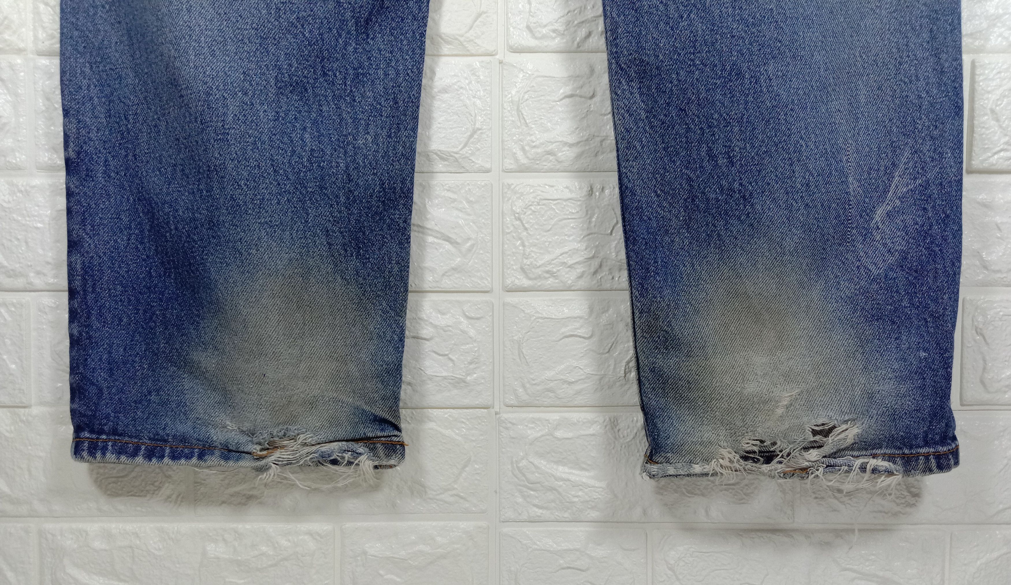 Levi's Vintage Levi’s 550 Jeans Rusty Wash Distressed Denim Size US 36 / EU 52 - 8 Thumbnail