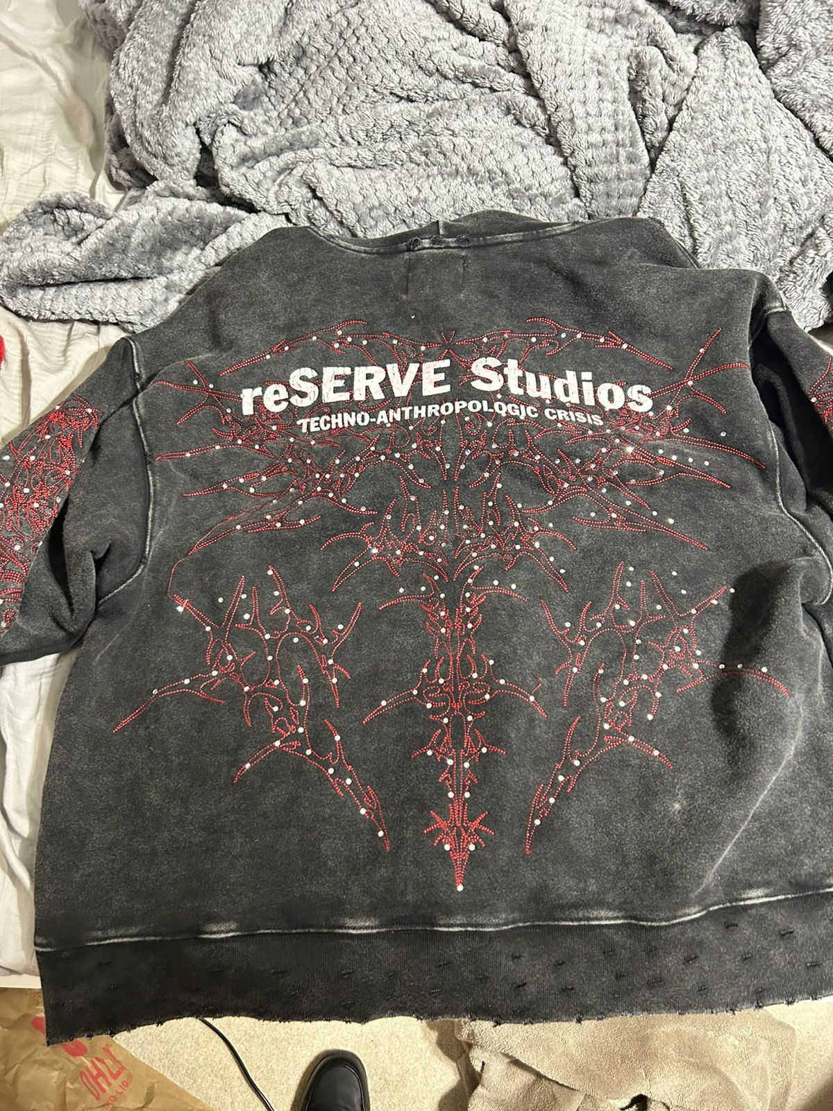 Other reSERVE Studios "Techno-Anthropologic Crisis" Hoodie Size US S / EU 44-46 / 1 - 8 Thumbnail