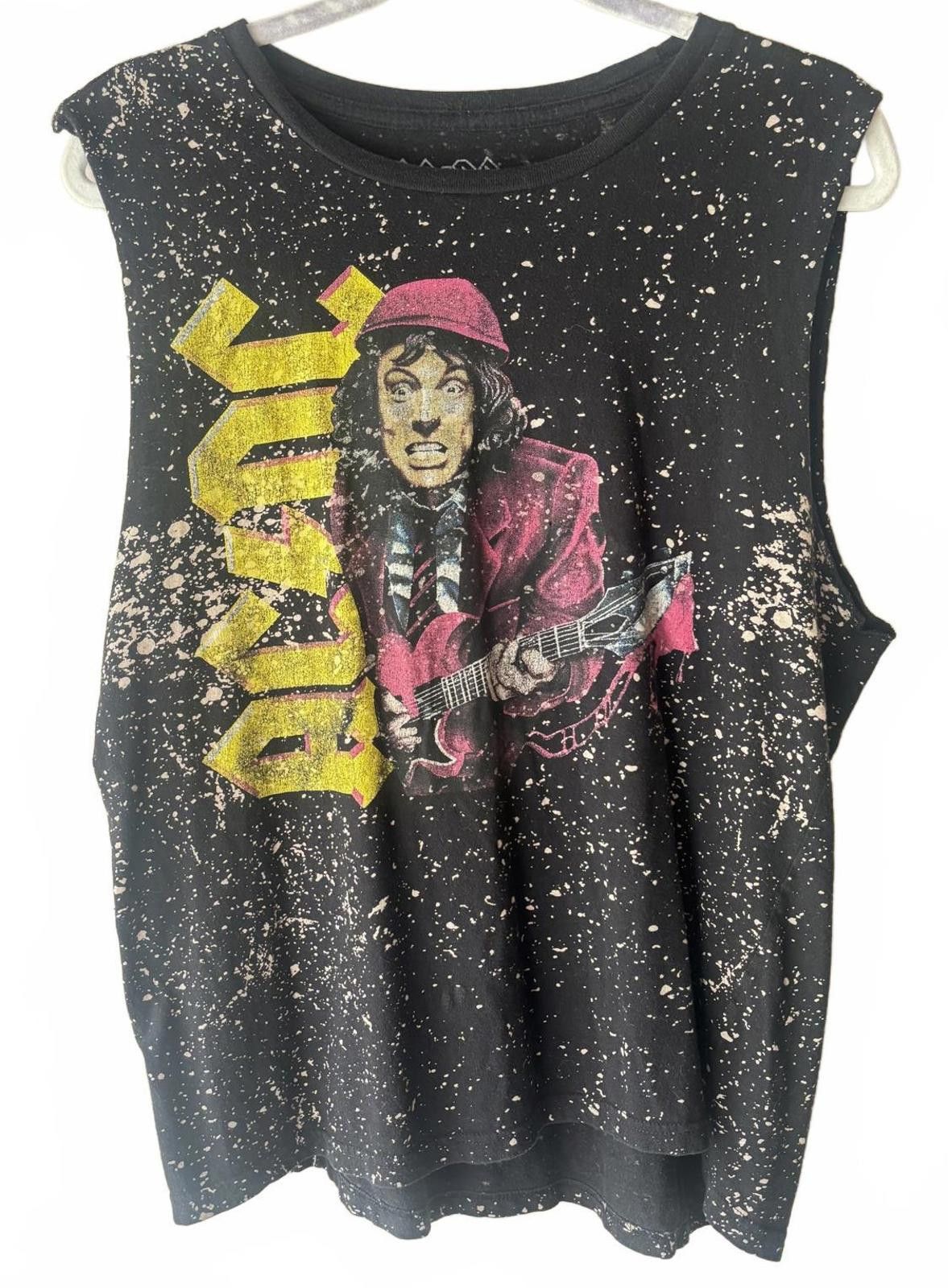 AC/DC AC/DC Vintage Graphic Muscle Tee Size M / US 6-8 / IT 42-44 - 1 Thumbnail