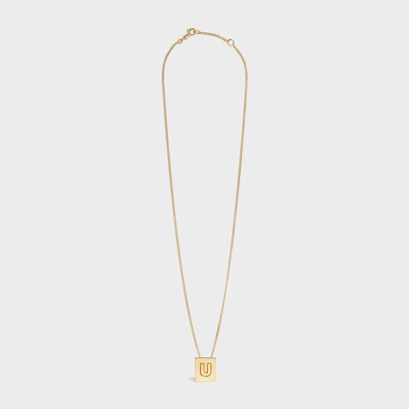 Celine o1w1db10526 46N0U6 Size : OS / Necklace in Gold Size ONE SIZE - 2 Thumbnail