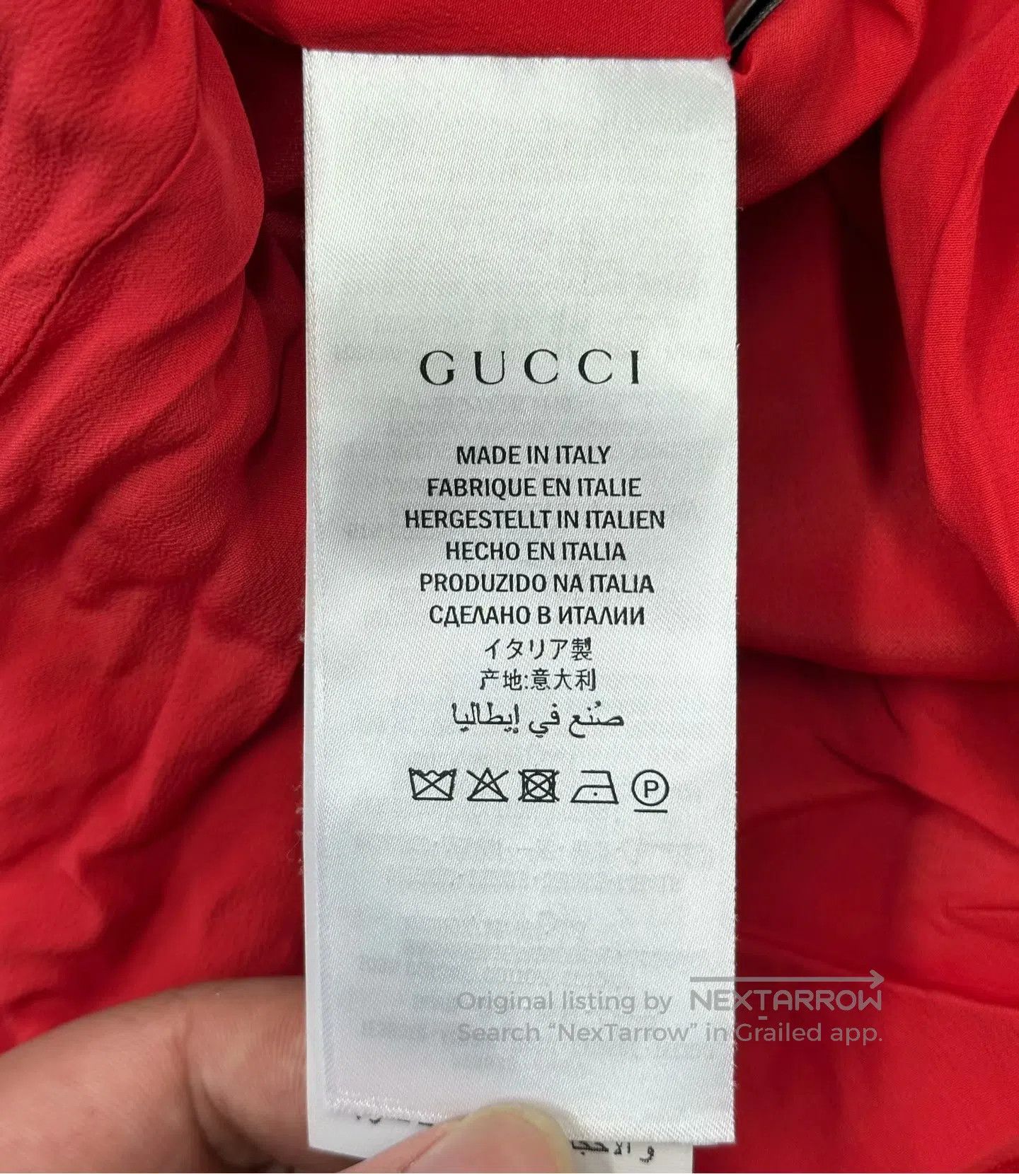 Gucci Guicci Red full print logo blazer jacket| Size US L / EU 52-54 / 3 - 4 Thumbnail