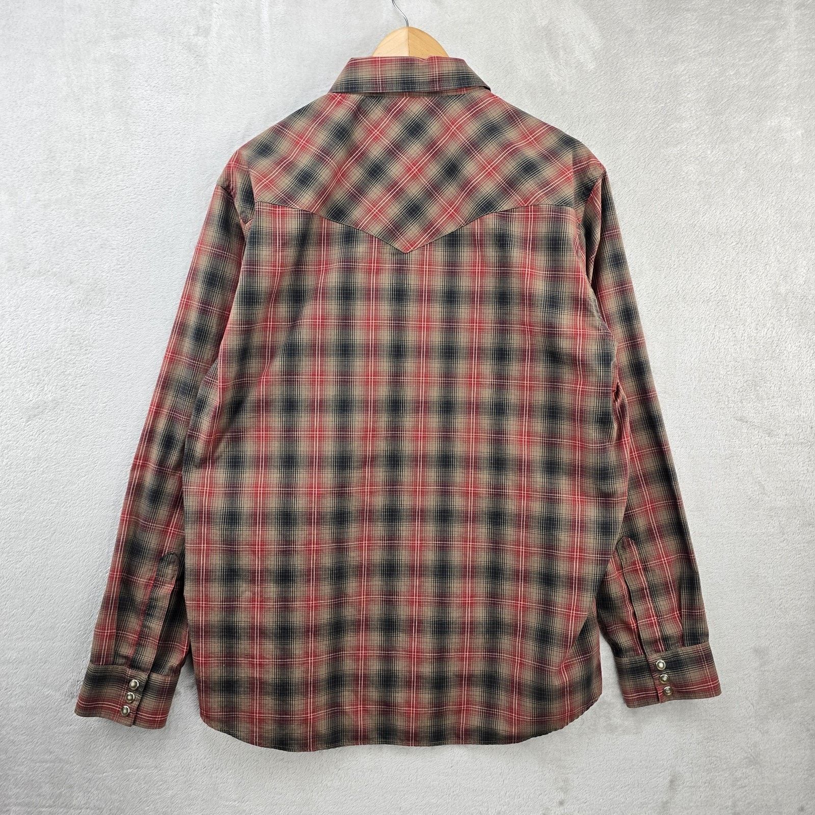 Pendleton Pendleton Frontier Shirt Large Plaid Western Pearl Snap Size US L / EU 52-54 / 3 - 7 Thumbnail