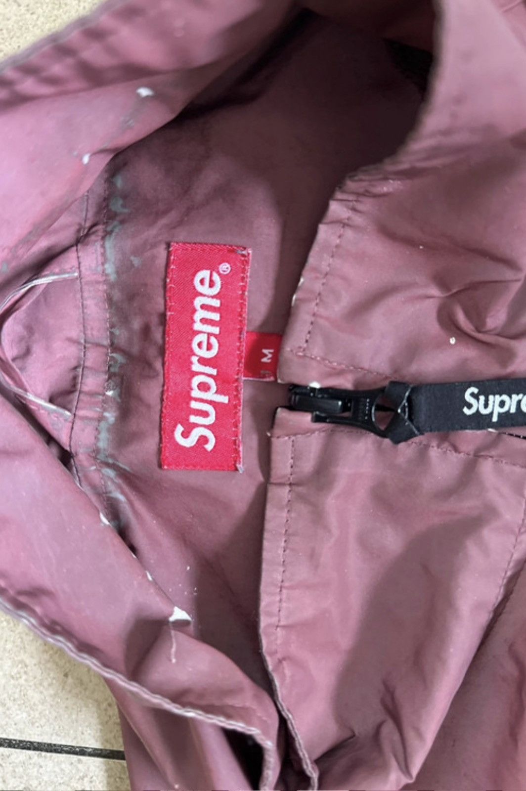 Supreme Supreme Pink Reflective Half-Zip Jacket Size US M / EU 48-50 / 2 - 3 Thumbnail