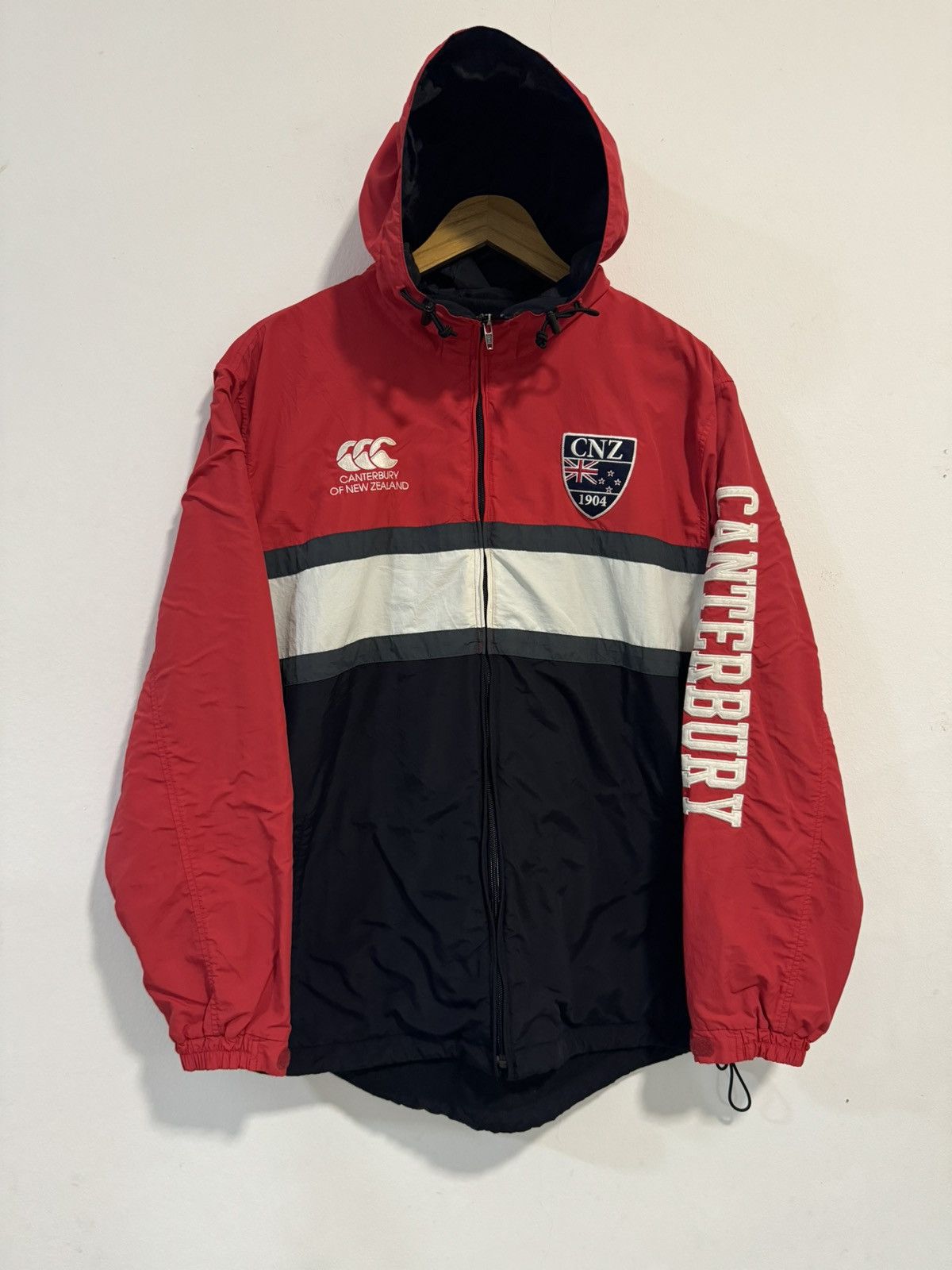 Canterbury of New Zealand Hooded Light Jacket
