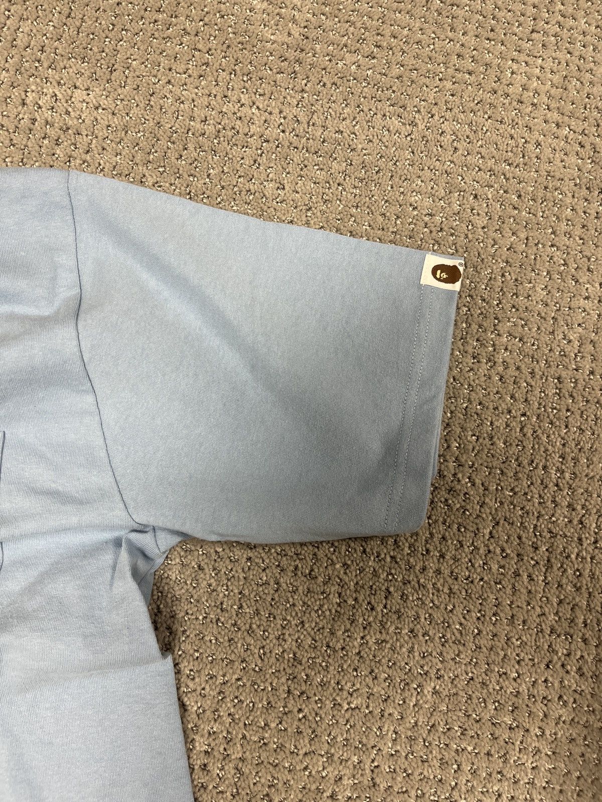 Bape Ape Head One Point Pocket Tee Size US M / EU 48-50 / 2 - 3 Thumbnail