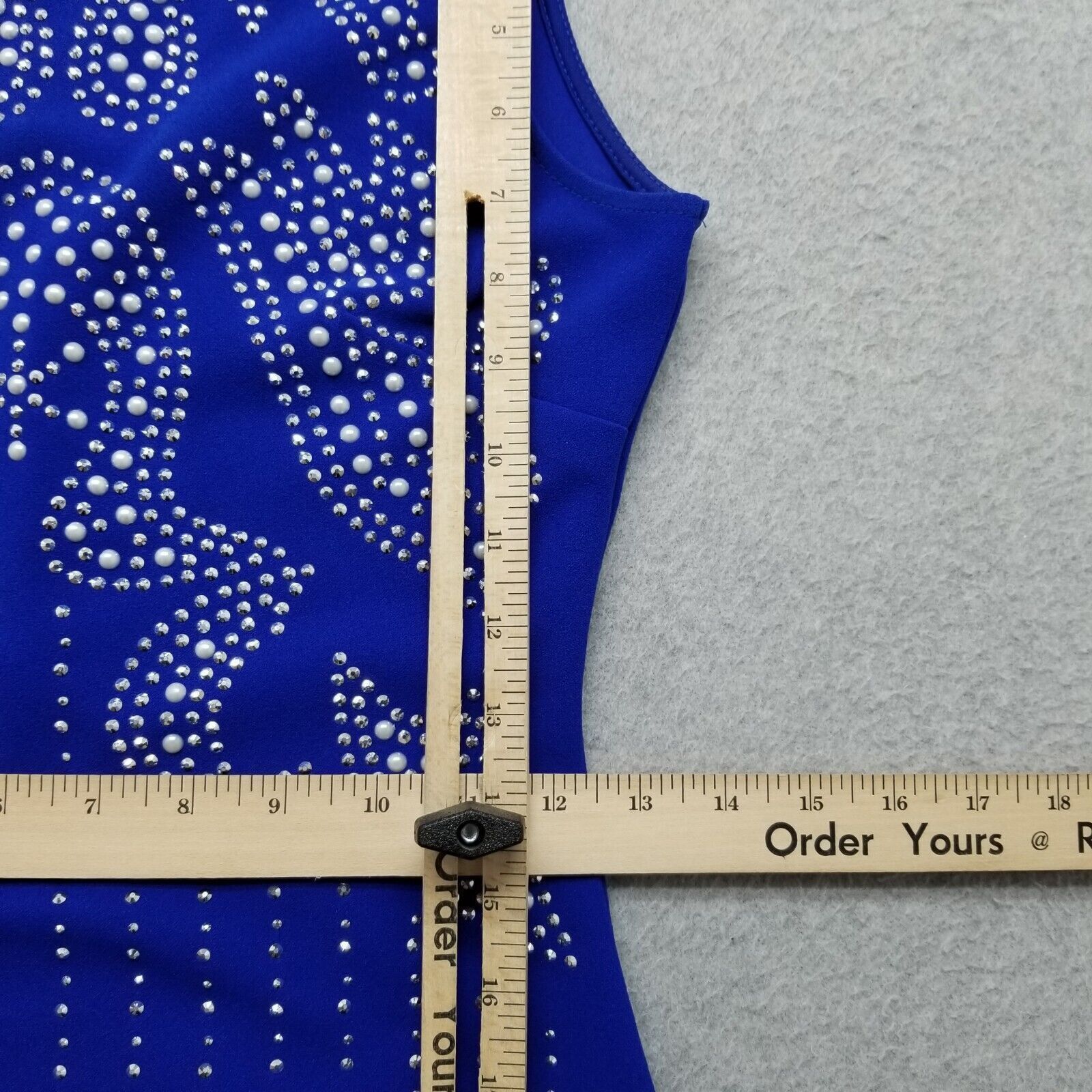 Other Privy Dress Womens Small Blue Zip Stones Size S / US 4 / IT 40 - 5 Thumbnail