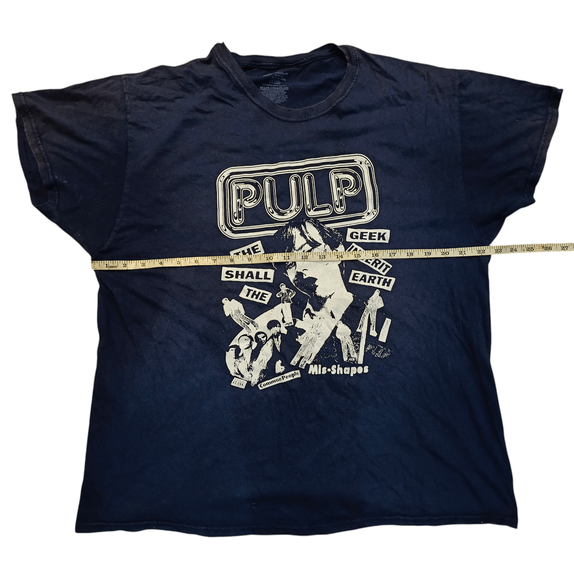Band Tees × Hanes × Vintage FINAL DROPP PULP Band Tees T-shirt Vintage RARE 🤘 Size US XL / EU 56 / 4 - 3 Thumbnail