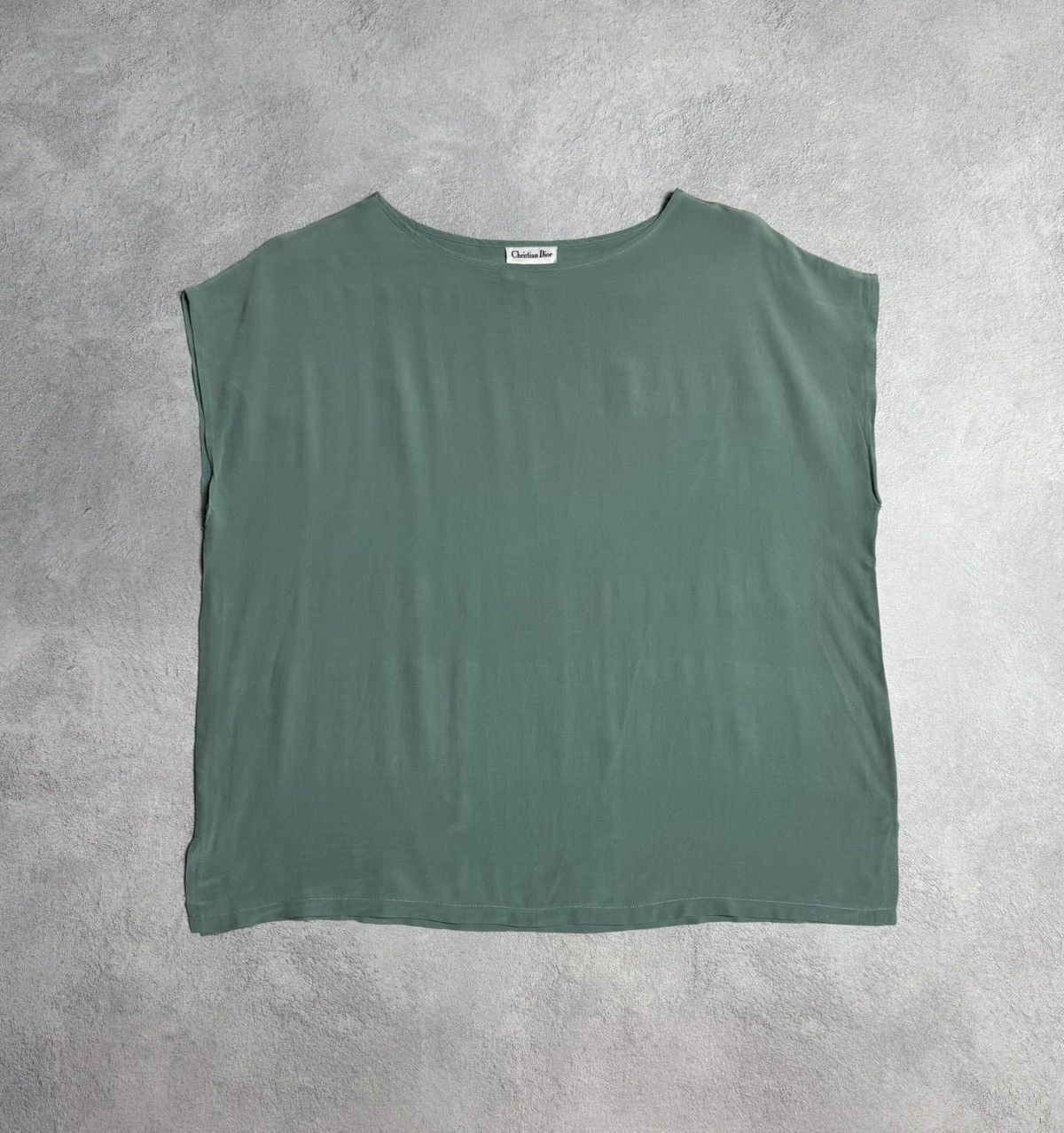 Dior Christian Dior Vintage Women’s Silk Tank Top size 12 Size L / US 10 / IT 46 - 1 Thumbnail