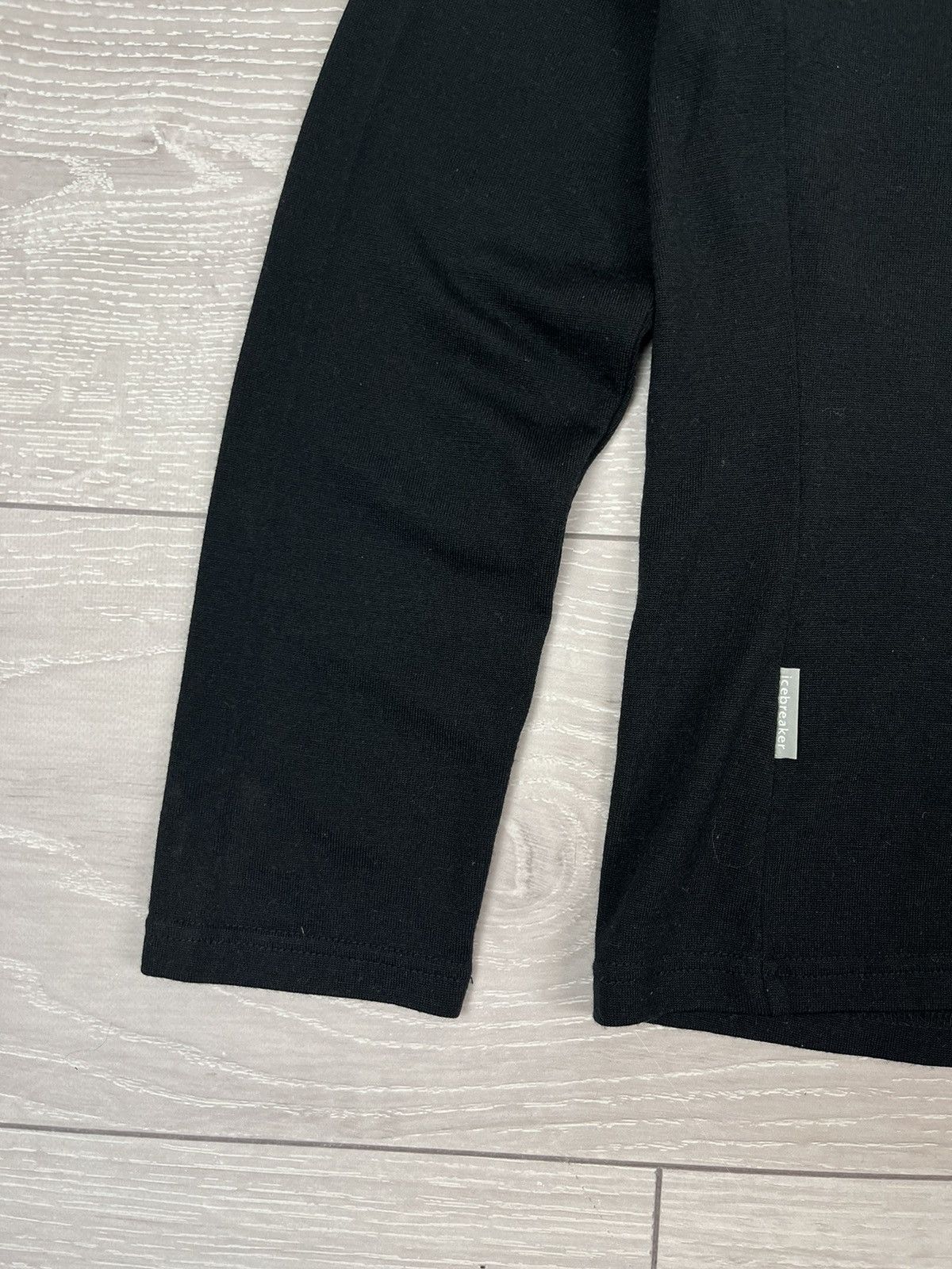 Icebreaker Icebreaker Bodyfit 260 Merino Wool Black Crew Neck Sweater Size US L / EU 52-54 / 3 - 5 Thumbnail