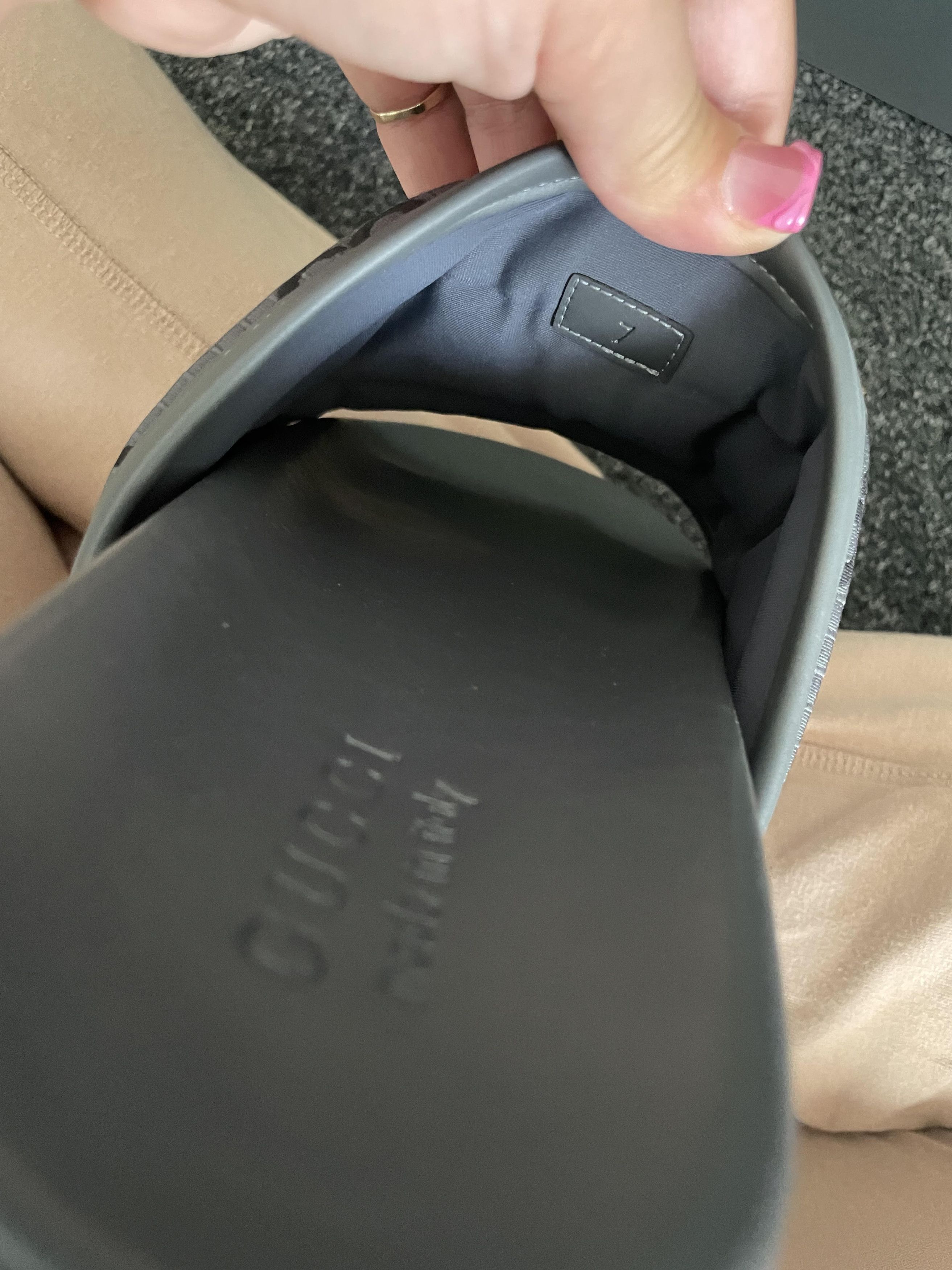 Gucci GUCCI RIPSTOP GG SLIDE Size US 7 / EU 40 - 4 Thumbnail