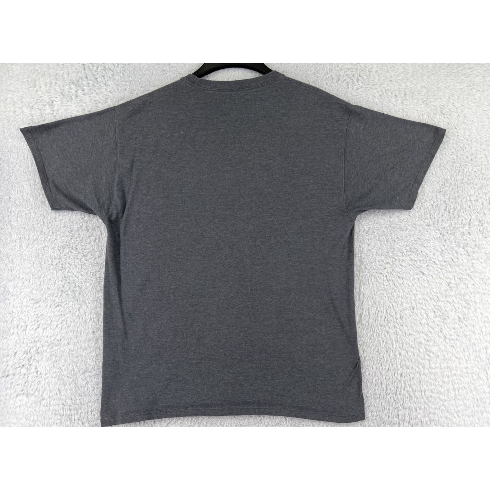 Champion Champion Shirt Men Large Dark Gray Crew Neck Cotton Jersey Logo T-Shirt 90s Outdoor Sports Mens Size US L / EU 52-54 / 3 - 2 Thumbnail