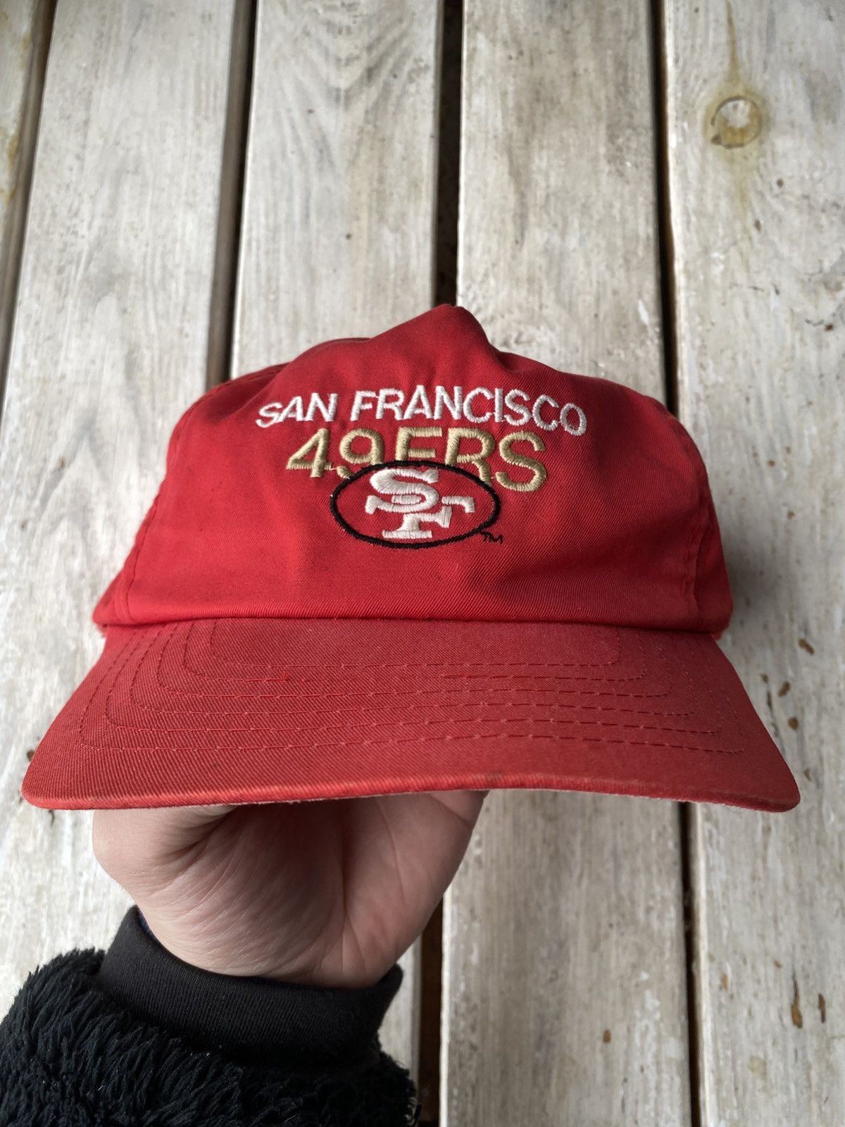 NFL × Vintage Vintage 90s NFL San Francisco 49ers snapback hat cap 90’s Size ONE SIZE - 2 Thumbnail