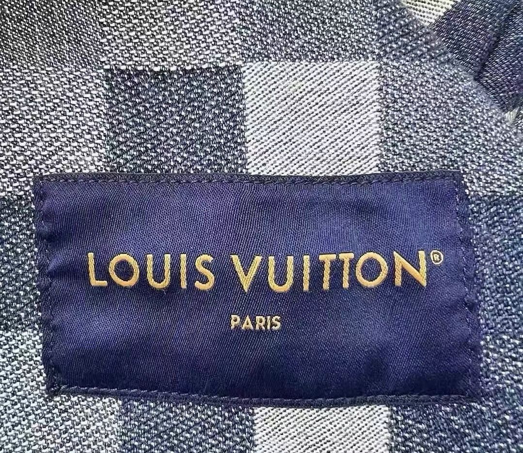 Louis Vuitton Louis Vuitton X Pharrell 48 Damoflage Damier Denim Jacket Size US M / EU 48-50 / 2 - 5 Thumbnail