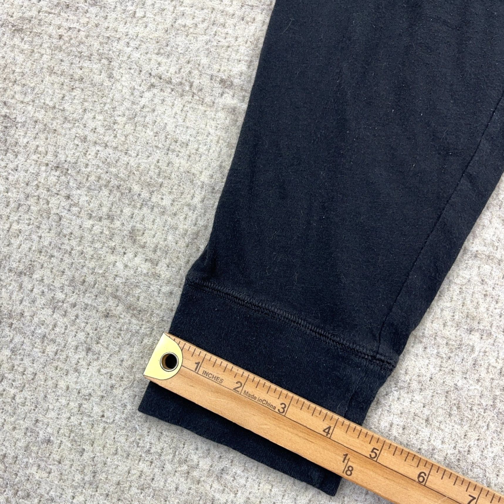 Polo Ralph Lauren Polo Ralph Lauren Mens Medium Sleep Jogger Leggings Tapered Logo Adult Black 100% Cotton Spandex Jersey Pajama Pants Loungewear Size US M / EU 48-50 / 2 - 6 Thumbnail