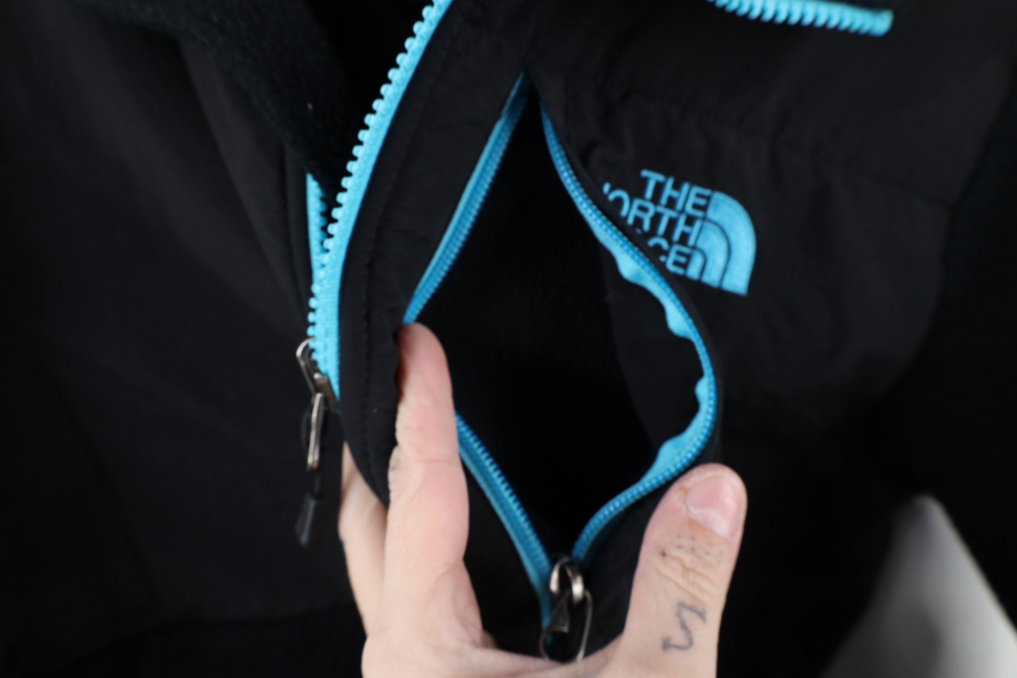 The North Face × Vintage Vintage The North Face Denali Full Zip Fleece Jacket Black Size XS / US 0-2 / IT 36-38 - 5 Thumbnail
