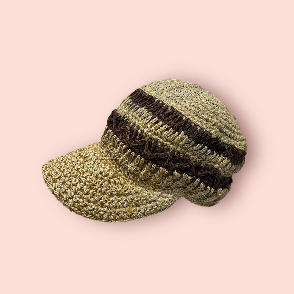 Global Work × Japanese Brand × Vintage VINTAGE GLOBAL WORK COTTON LINEN STRAW HAT Size ONE SIZE - 18 Thumbnail