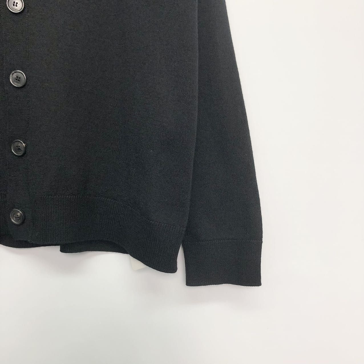 Loewe Loewe V-neck Loose Long Sleeve Knitwear Men Black K26WX Size US M / EU 48-50 / 2 - 4 Thumbnail