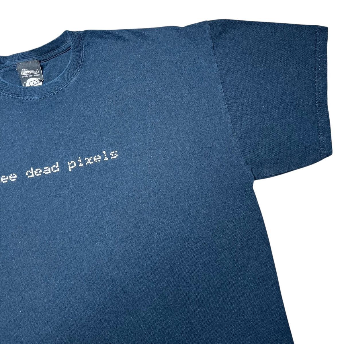 Other × Vintage Vtg 2000s I See Dead Pixels Tech Spell Out Word Graphic Tee Size US XXL / EU 58 / 5 - 6 Thumbnail