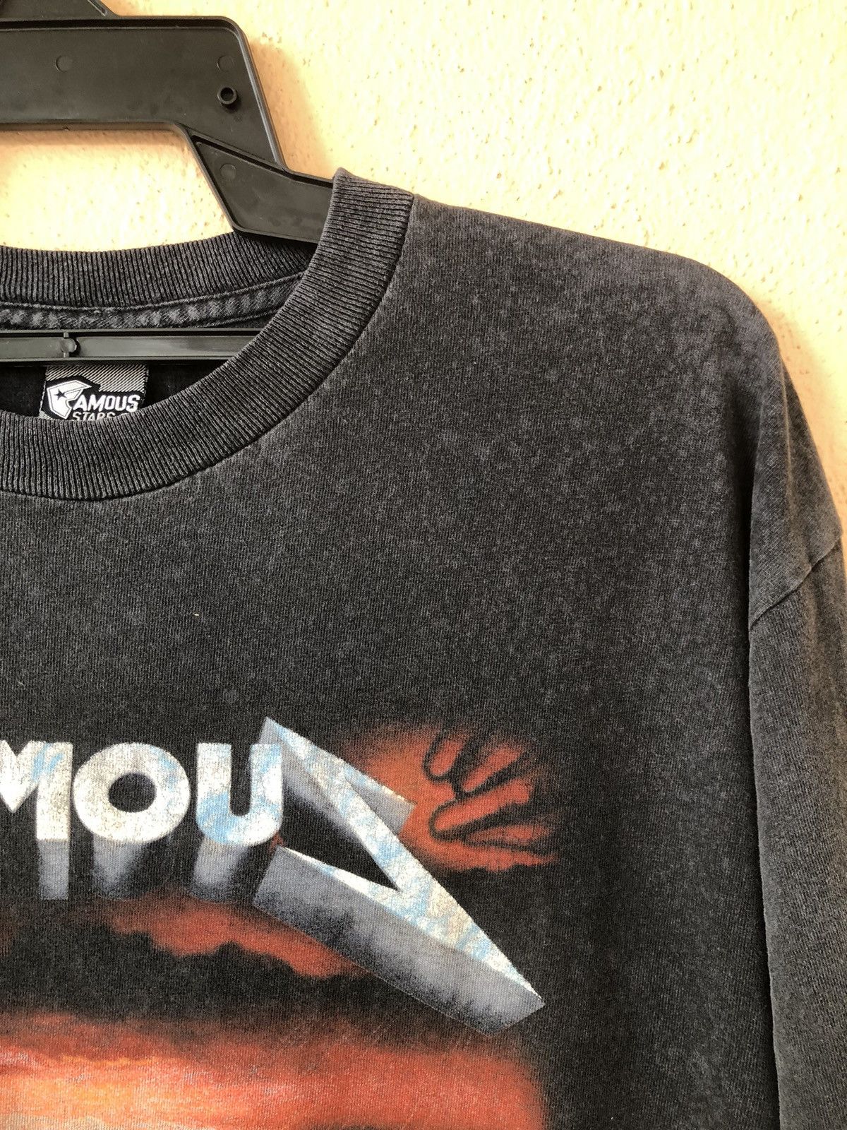 Famous Stars And Straps Vintage FAMOUS Metallica Parody Rare Streetwear Tee Size US L / EU 52-54 / 3 - 5 Thumbnail