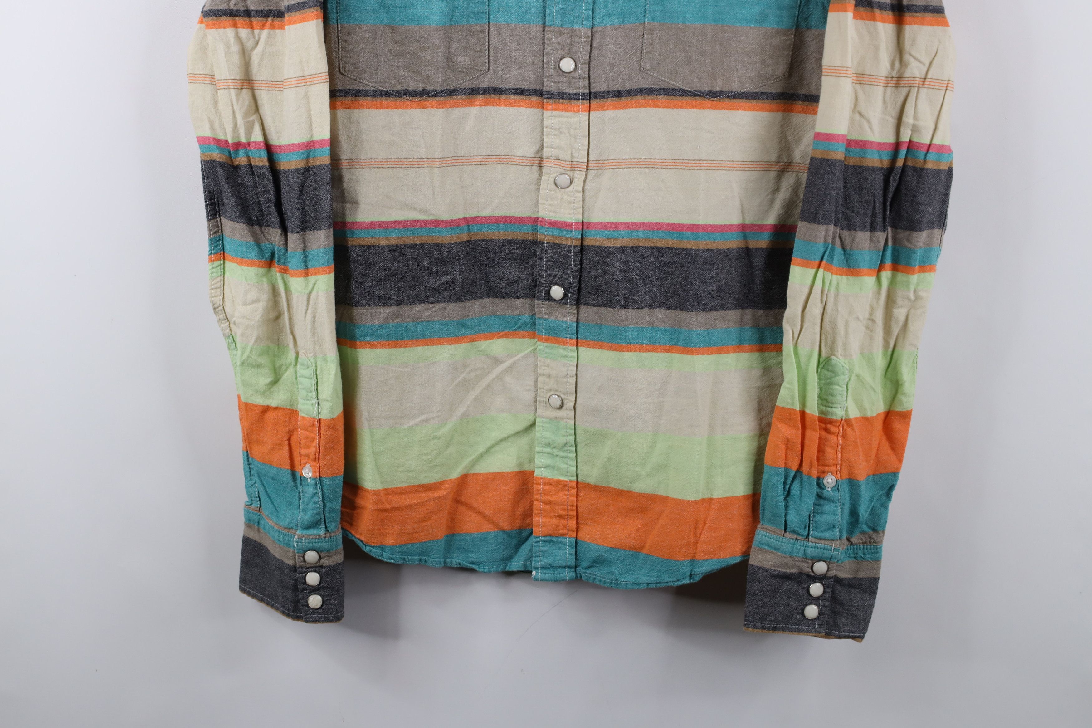Vintage Vintage Salt Valley Western Striped Snap Button Shirt Size US M / EU 48-50 / 2 - 3 Thumbnail