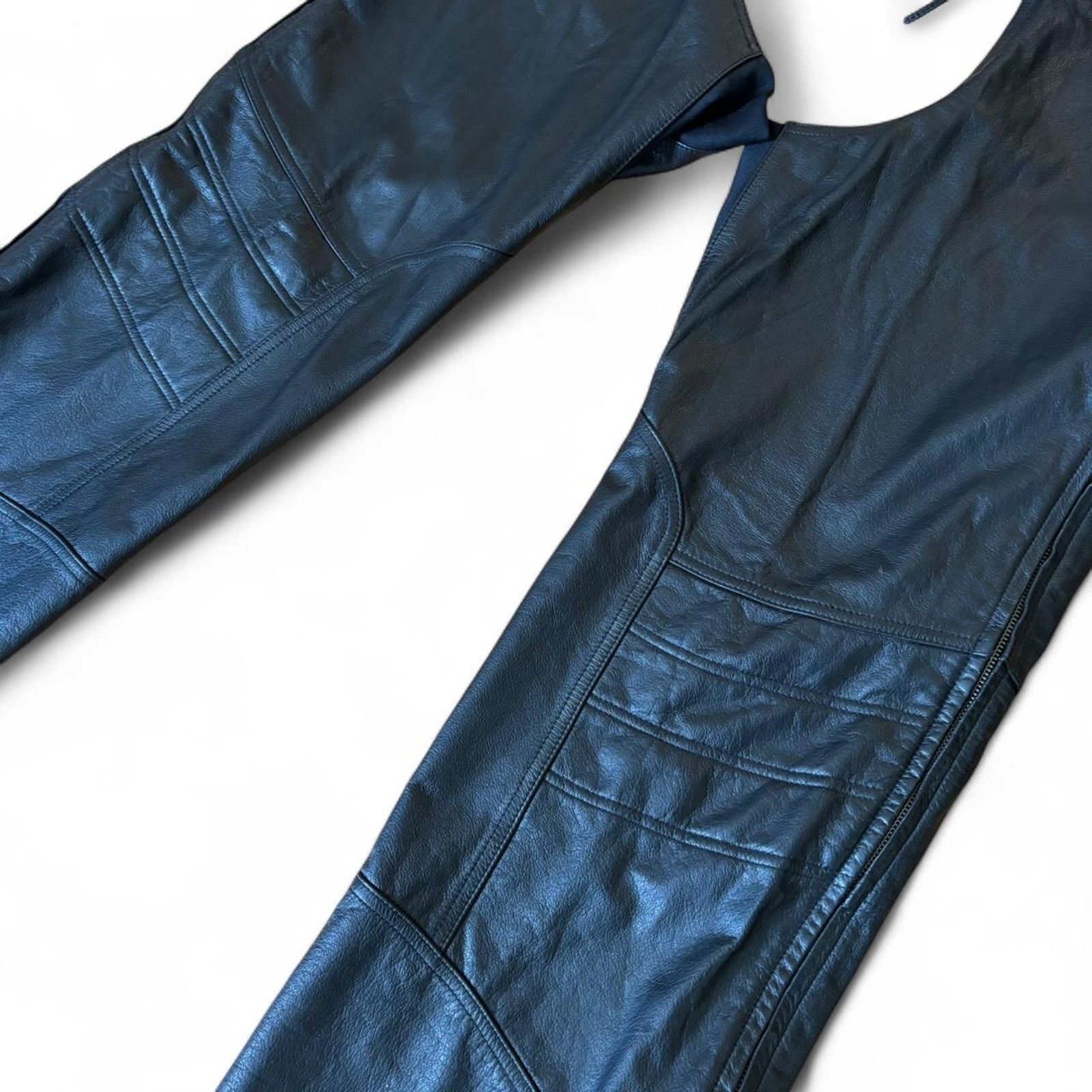 Harley Davidson Harley Davidson Leather Assless Chaps Men's XXL Size US 40 / EU 56 - 3 Thumbnail