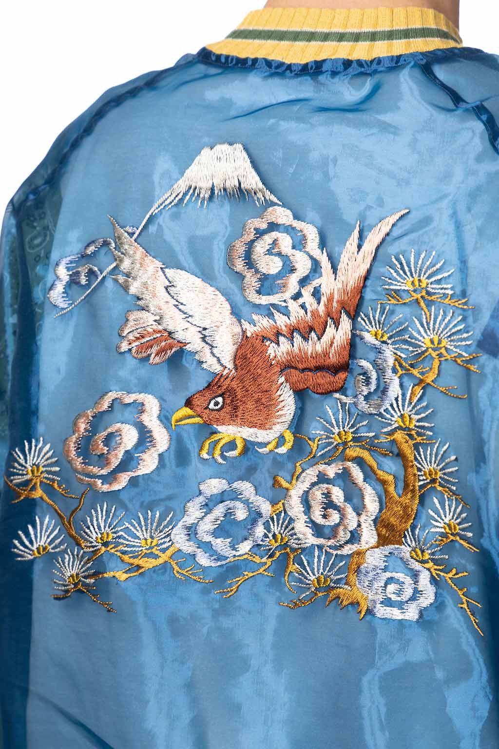 Kapital Sheer Pearl Mosquito Guard Souvenir JKT (Eagle) Size US M / EU 48-50 / 2 - 5 Thumbnail