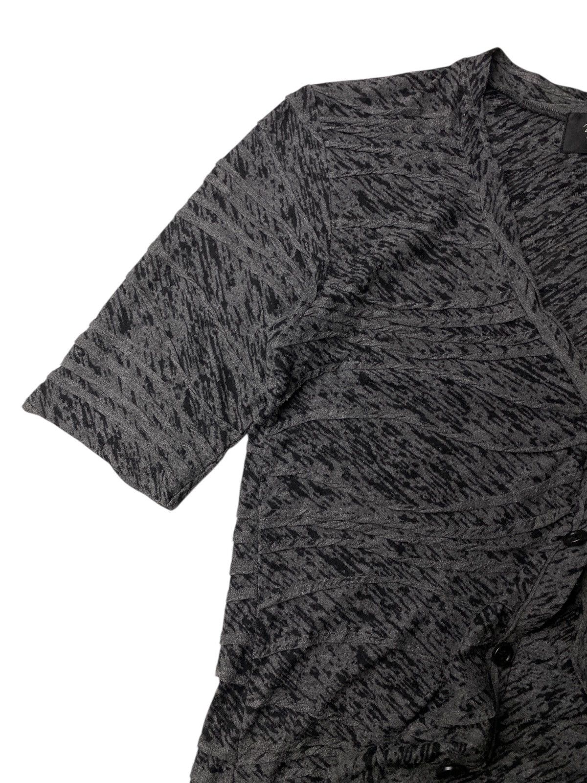 14th Addiction × Japanese Brand × KMRii 2000's Tornado Mart Knit Dystopian Punk Cardigan Size US S / EU 44-46 / 1 - 3 Thumbnail
