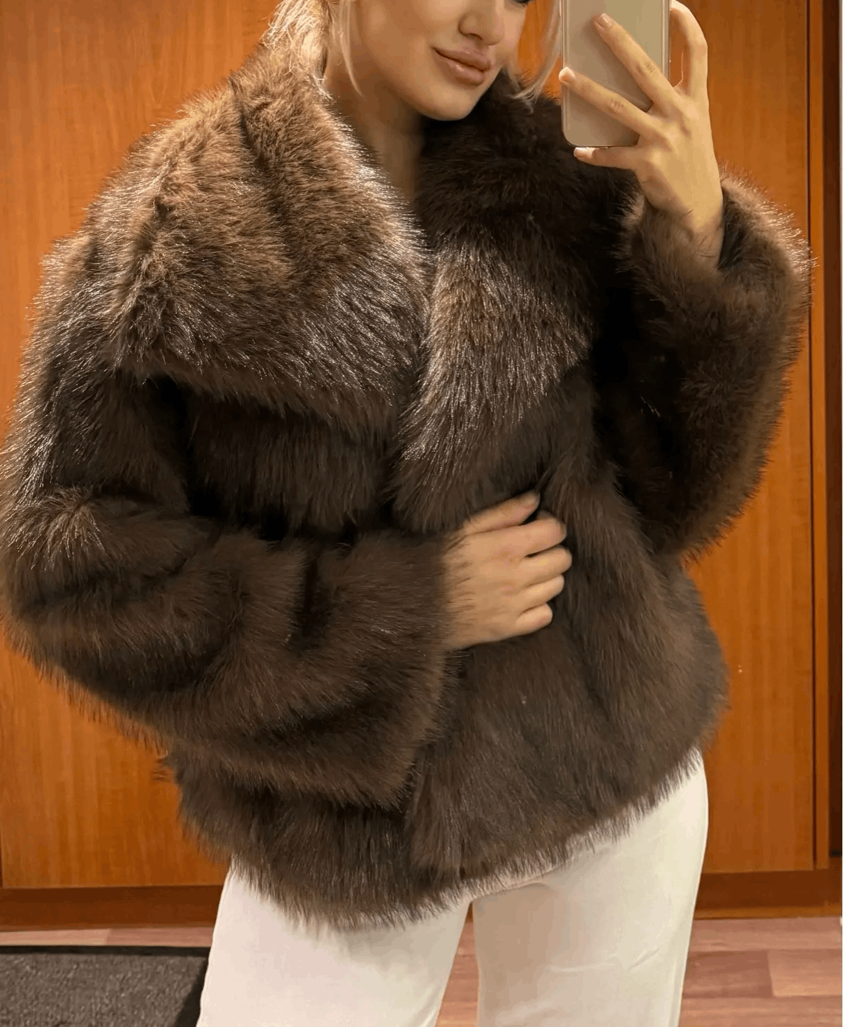 Other Coat Winter Fury Jacket Female High Street Outerwear Size S / US 4 / IT 40 - 1 Thumbnail