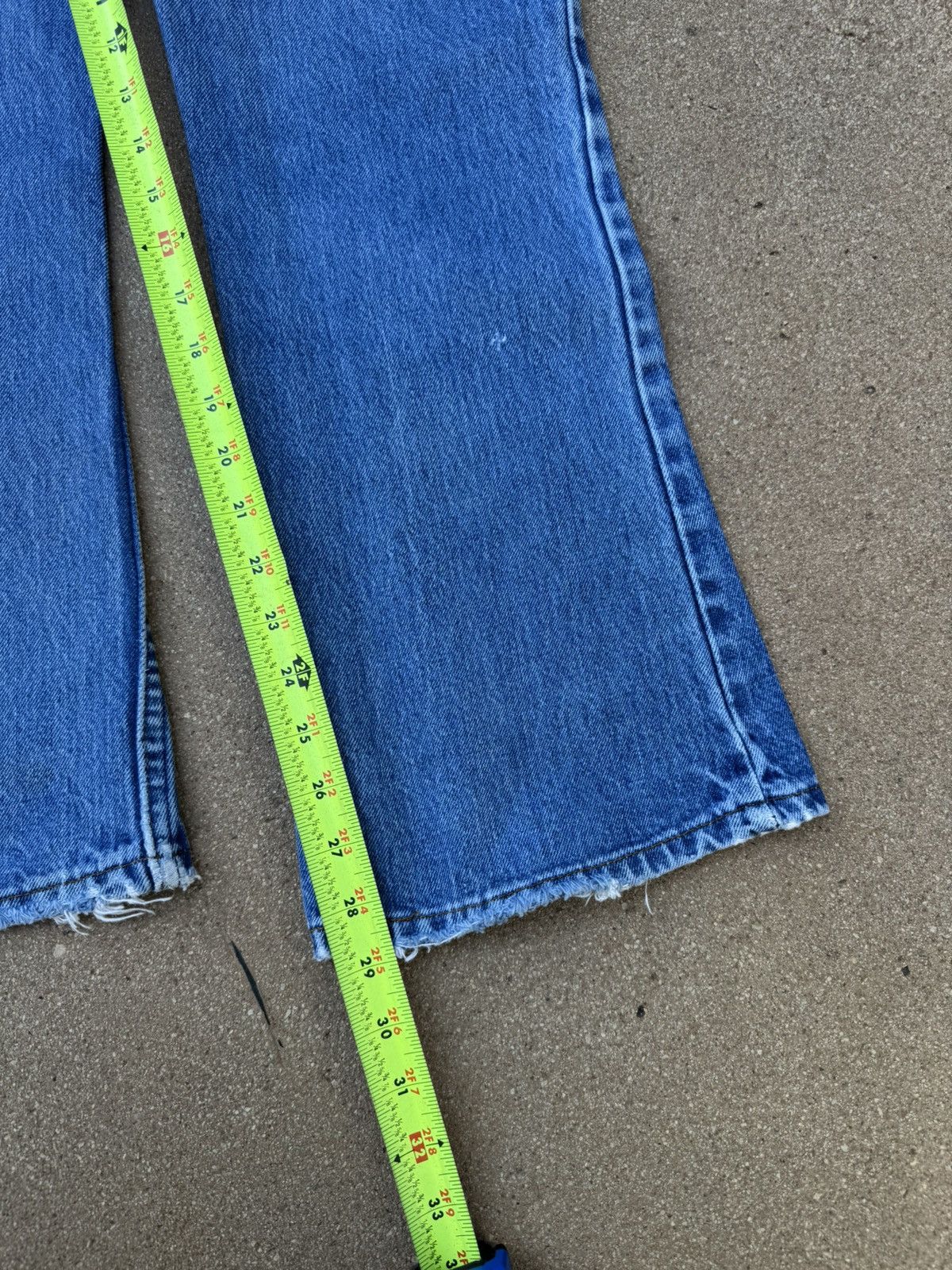 Levi's Vtg 80’s Levi’s 646 Orange Tab Bellbottom Flare Jeans 33x29 Size US 33 - 10 Thumbnail