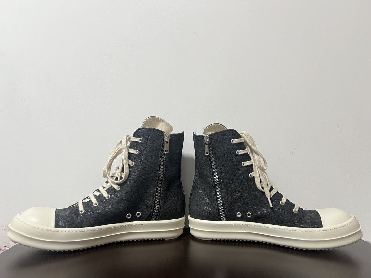 Rick Owens Drkshdw Rick owens ramones high top sneakers sz45 Size US 12 / EU 45 - 7 Thumbnail