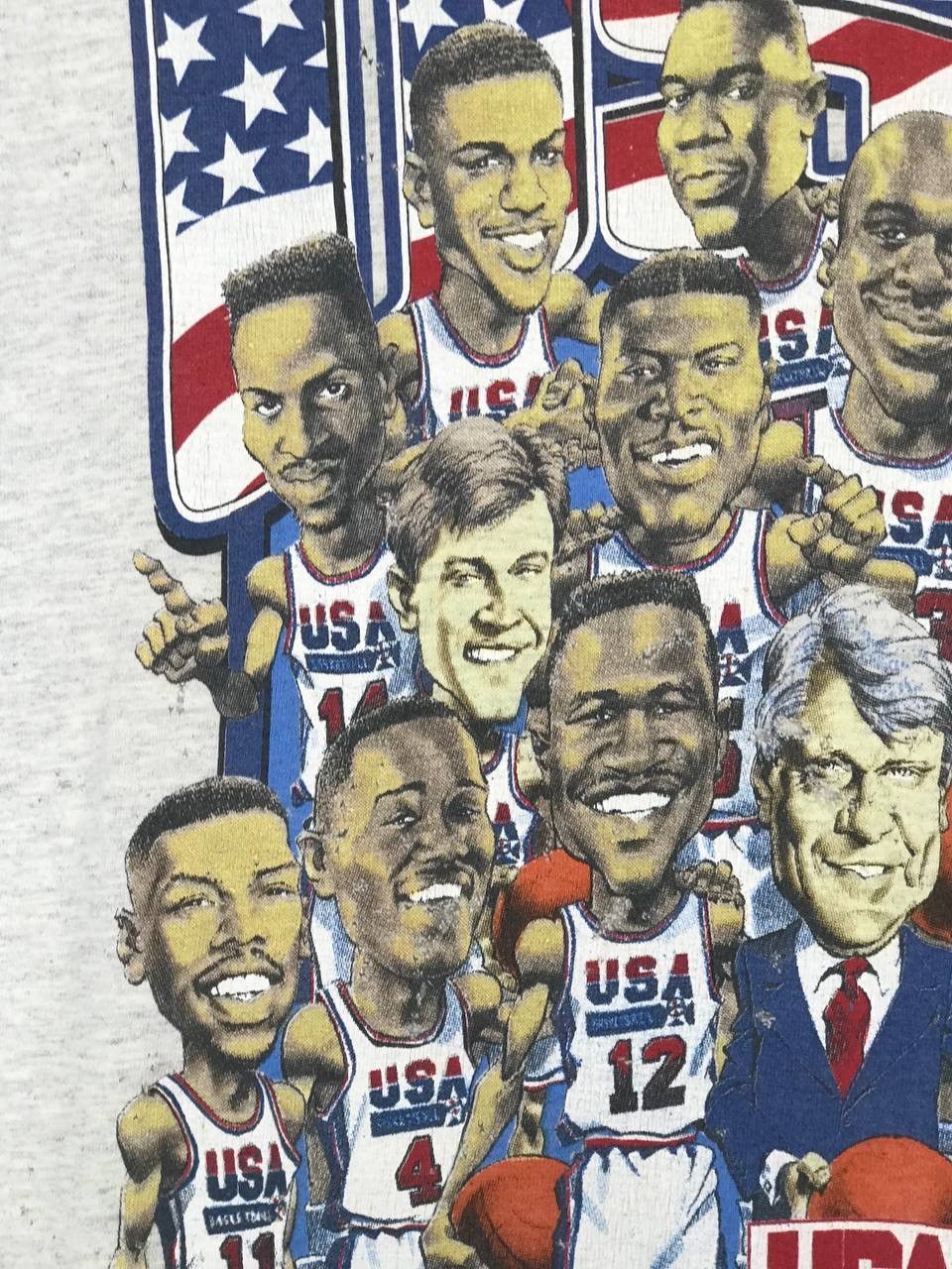 NBA × Salem Sportswear × Vintage Vintage rare Dream Team Basketball USA 1994 Shaquille O’Neil Size US M / EU 48-50 / 2 - 5 Thumbnail