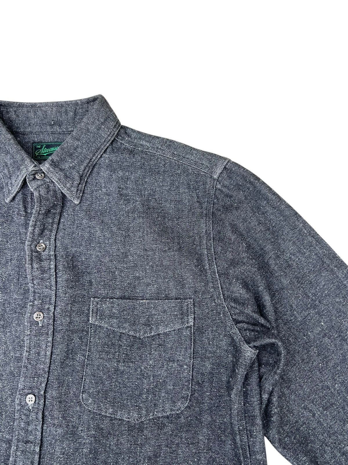 Stevenson Overall Co. Stevenson Overall Japan HBT Striped Shirt Size US S / EU 44-46 / 1 - 11 Thumbnail