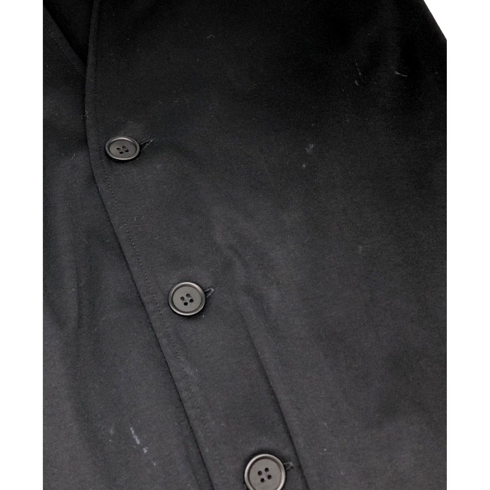 Yohji Yamamoto Yohji Yamamoto Cardigan Cotton Long Sleeve Solid Black Size 3 elegant Men Size US S / EU 44-46 / 1 - 6 Thumbnail