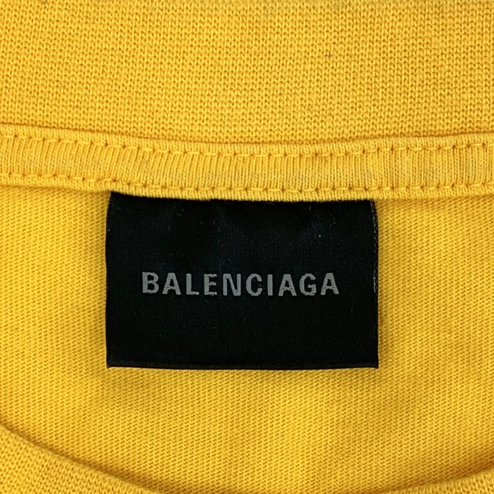 Balenciaga Balenciaga Logo T-Shirt Yellow (M) Size US M / EU 48-50 / 2 - 6 Thumbnail